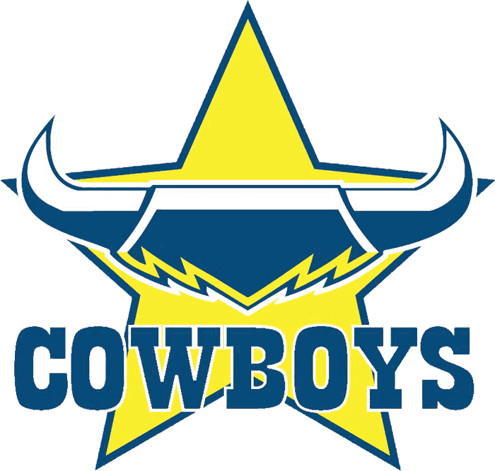 north queensland cowboys 1998-pres primary logo iron on transfers for clothing